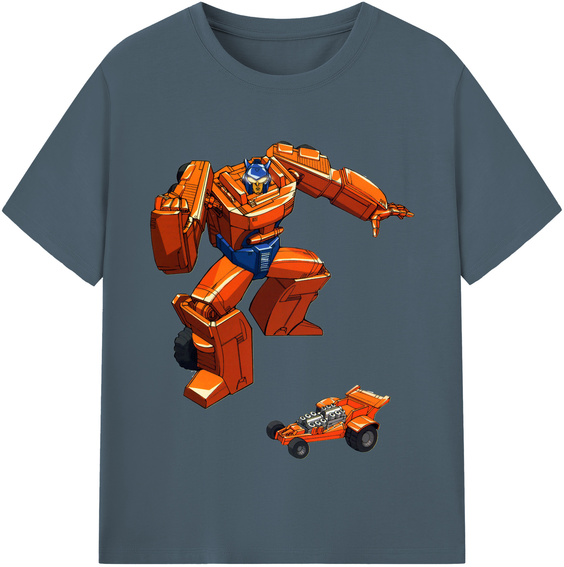 （画像用）  綿100％半袖Tシャツ（フロントプリント）